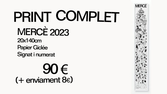 Print Complet : Mercè (20 x 140)