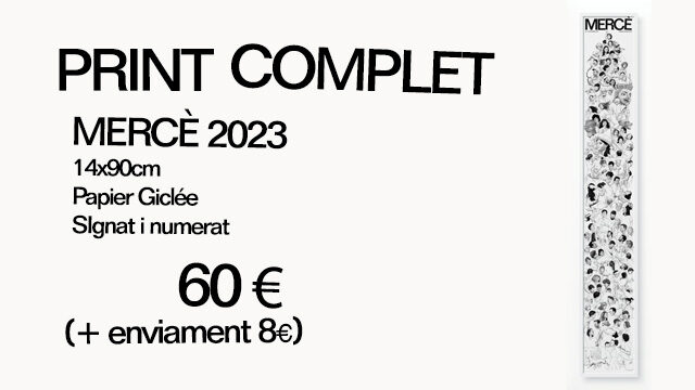 Print Complet Petit : Mercè (14x90)