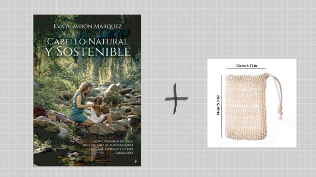 Libro impreso + bolsita salvavidas de jabón en pastilla