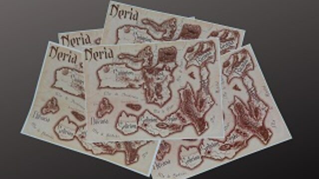 Mapa mundo de Neria