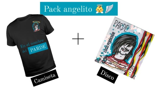 Pack angelito: CD + Camiseta