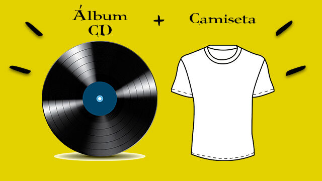 Álbum CD Físico + Camiseta