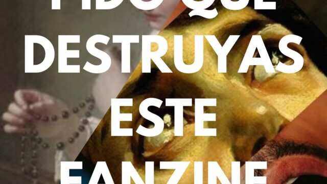 Fanzine + Entrada/Invitación al estreno de la obra (Madrid) 