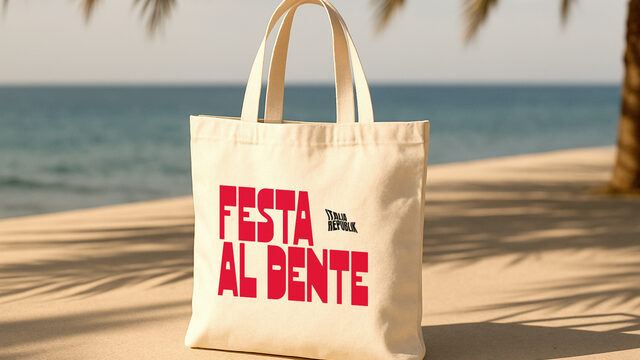 Bolsa festa al dente Roja