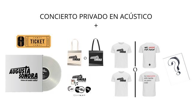 Pack Concierto Privado en acústico 