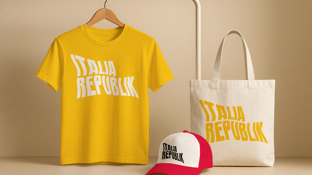 Pack Festival Amarillo: camiseta, gorra y bolsa 
