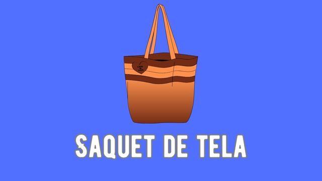 Saquet de tela
