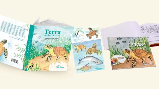 Cuento + Dedicatoria + Cartón de pegatinas + Cartilla para colorear