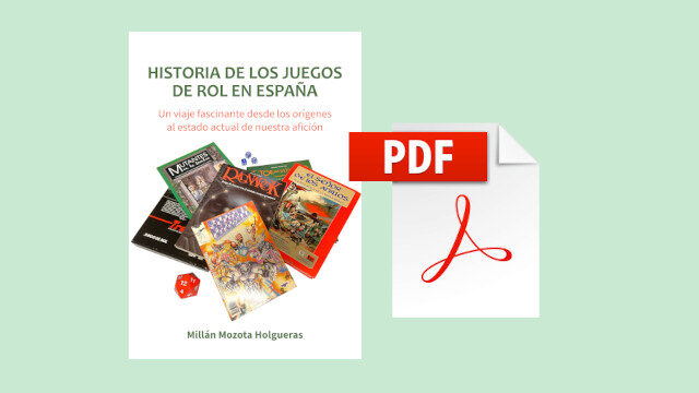 Historia de los juegos de rol en España en PDF - Preventa
