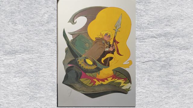 Cómic y original Enrique Fernández "Leonardo"