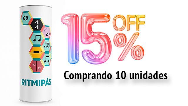 Ritmipás tiendas mini - 10 unidades