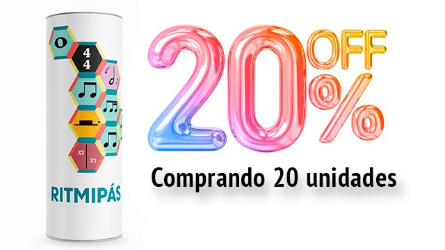 Ritmipás tiendas maxi - 20 unidades