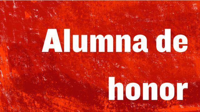 Alumna de honor