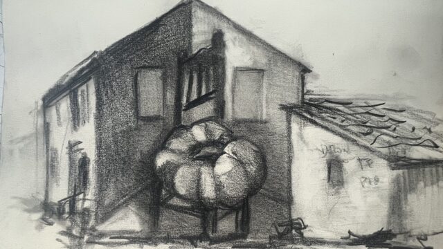 Boceto Mural La Tia Tomada