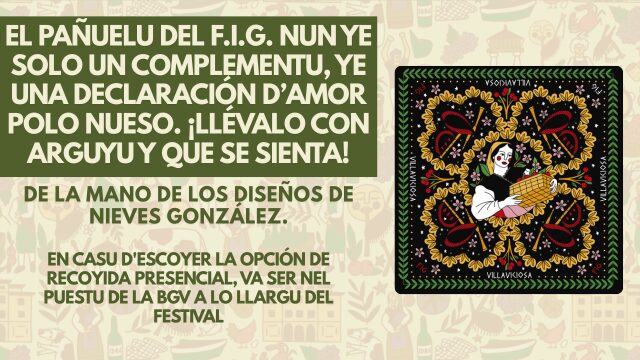 Pañuelo Exclusivo Edición XVIII FIG (88x88)