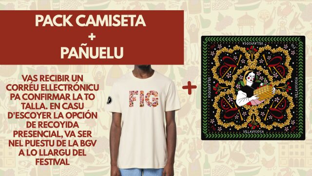 PACK Camiseta + Pañuelo Exclusivo Edición XVIII FIG