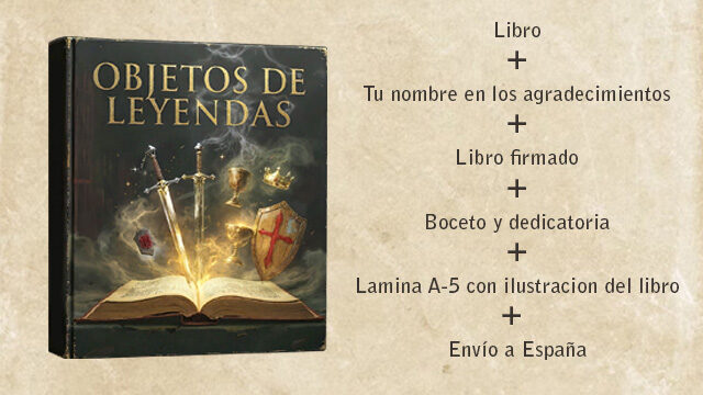 libro "Objetos de leyendas" Xxl