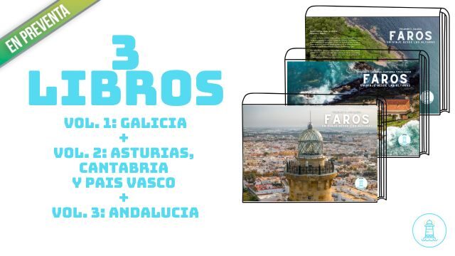 3 Libros - Faros: Un viaje desde las alturas. *Colección Completa*