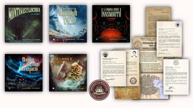 Pack completo colección Lovecraft ilustrado