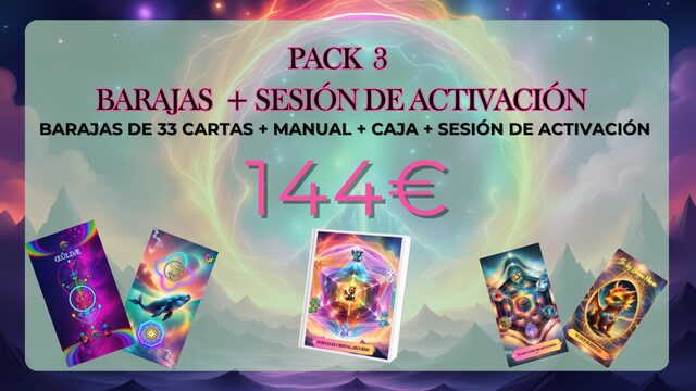 CARTAS + LIBRO+ CAJA Y SU ACTIVACION