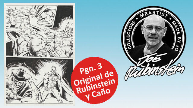 PÁGINA 3 ORIGINAL DE HÉCTOR CAÑO Y JOE RUBINSTEIN