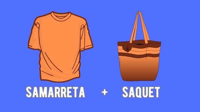 Pack Samarreta + Saquet