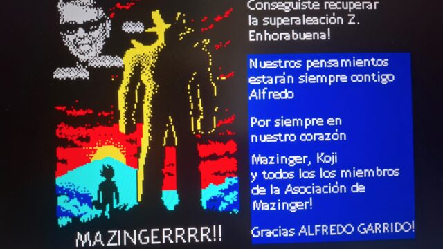 🎮 Juego "Mazinger: Koji al rescate de la Superaleación Z!"