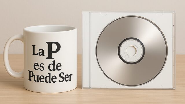 CD físico firmado + Taza