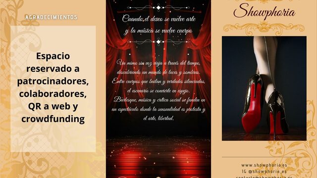 Patrocinador de escena del showcase