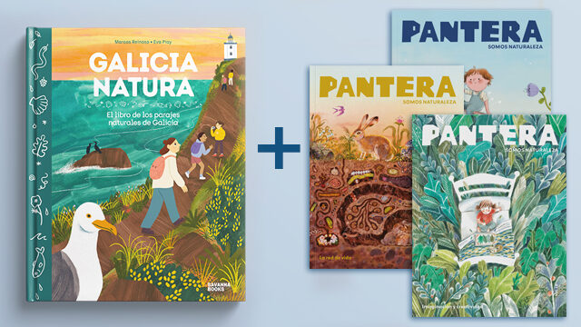 EL LIBRO DE GALICIA NATURA + 3 REVISTAS PANTERA