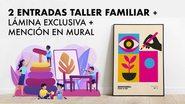 👨‍👩‍👧‍👦 Pack familiar creativo + Lámina exclusiva