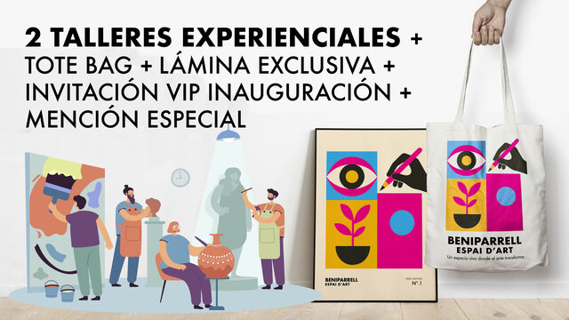 🎨 Mecenas fundacional + Pack completo + Inauguración VIP