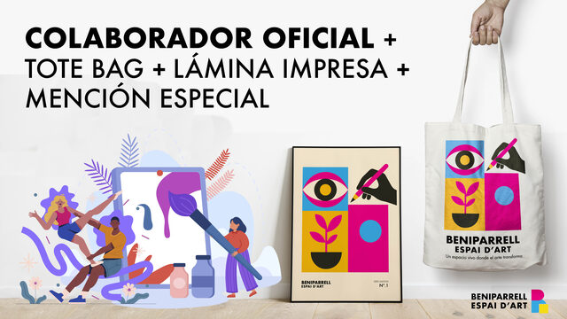 ✨ Colaborador/a Oficial + Pack completo + Inauguración VIP