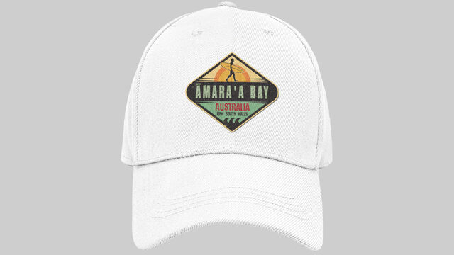 ĀMARA’A BS04 Gorra ĀMARA’A BAY WHITE