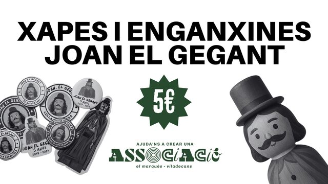 Xapes i enganxines de Joan el Gegant