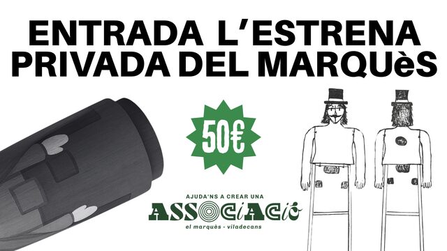 Entrada a la presentació privada del Marquès