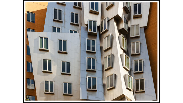 Obra fotográfica digital ¨Stata Center, Cambridge¨
