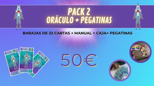 ORÁCULO HUMANO LUZ + KIT DE PEGATINAS