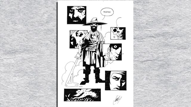 Original Boris Ramírez "Cuando llega el Lobo"