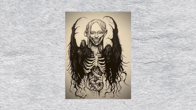 Original Alan Mayoral "La Bruja" en A5