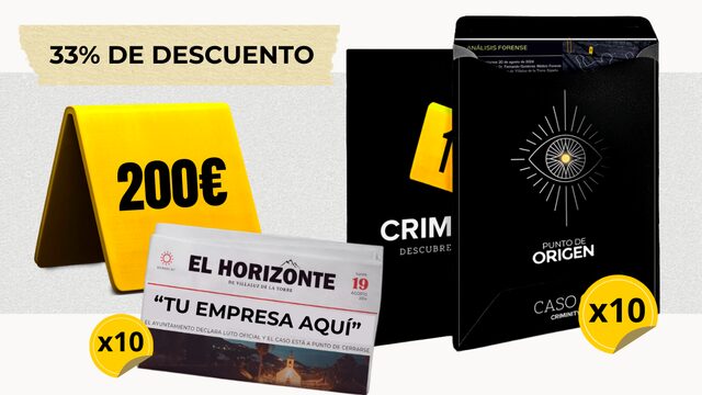 AGENCIA DE INVESTIGACIÓN - Pack de 10 juegos para tiendas