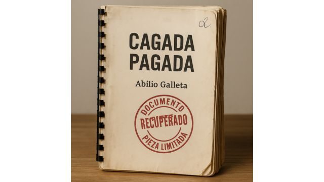 Manuscrito recuperado — (solo 3 unidades)