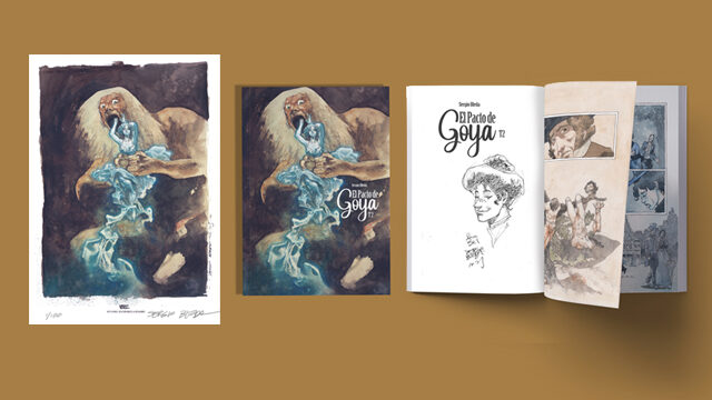 Cómic dedicado + lámina exclusiva DinA4 firmada