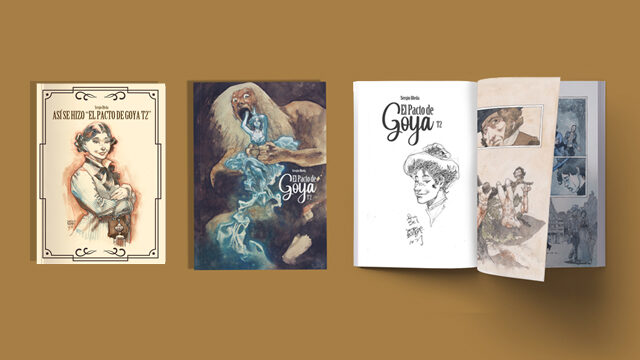 Cómic dedicado + así se hizo 