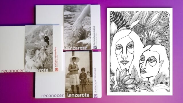 La serie de cuadernos artesanales temáticos + 1 lámina "Hermanas"
