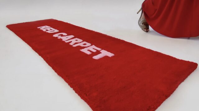 Alfombra artesanal de lana 100%