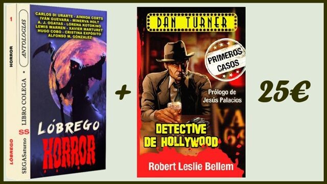 "Hardboiled Horror" - Lóbrego + Dan Turner, primeros casos