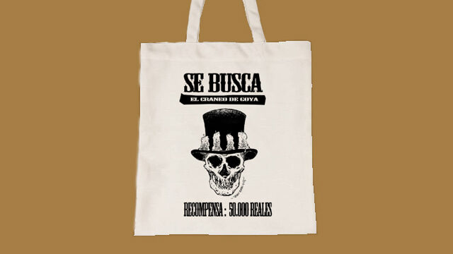Tote bag con diseño exclusivo "Se busca"