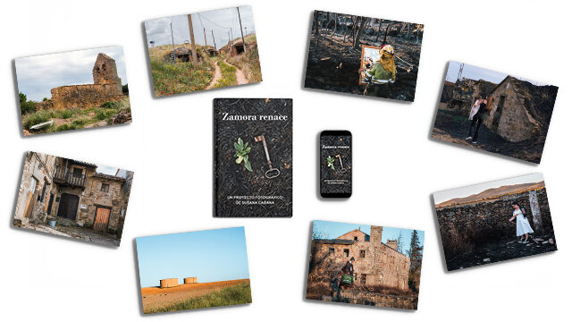 Libro digital "Zamora renace" con dedicatoria personalizada +  libro físico + pack de las 8 láminas A4