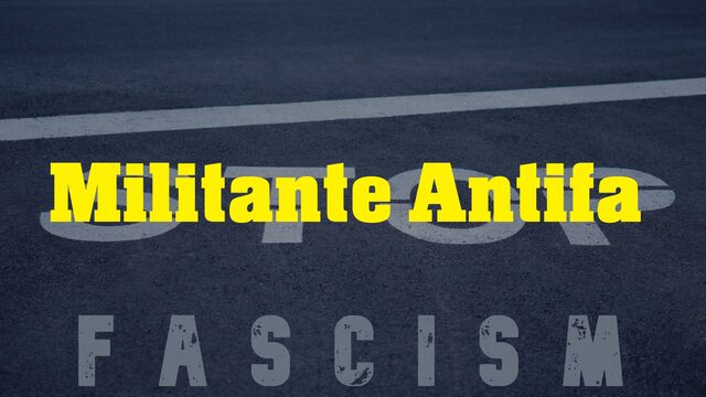 Militante Antifa